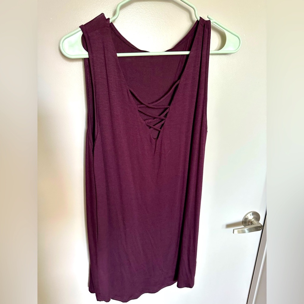Cross Cross Tank Top
